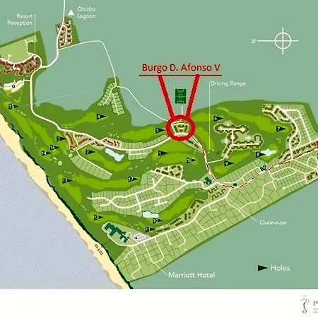 Burgo Dom Afonso V Golf & Beach Resort Praia del Rei Exterior photo