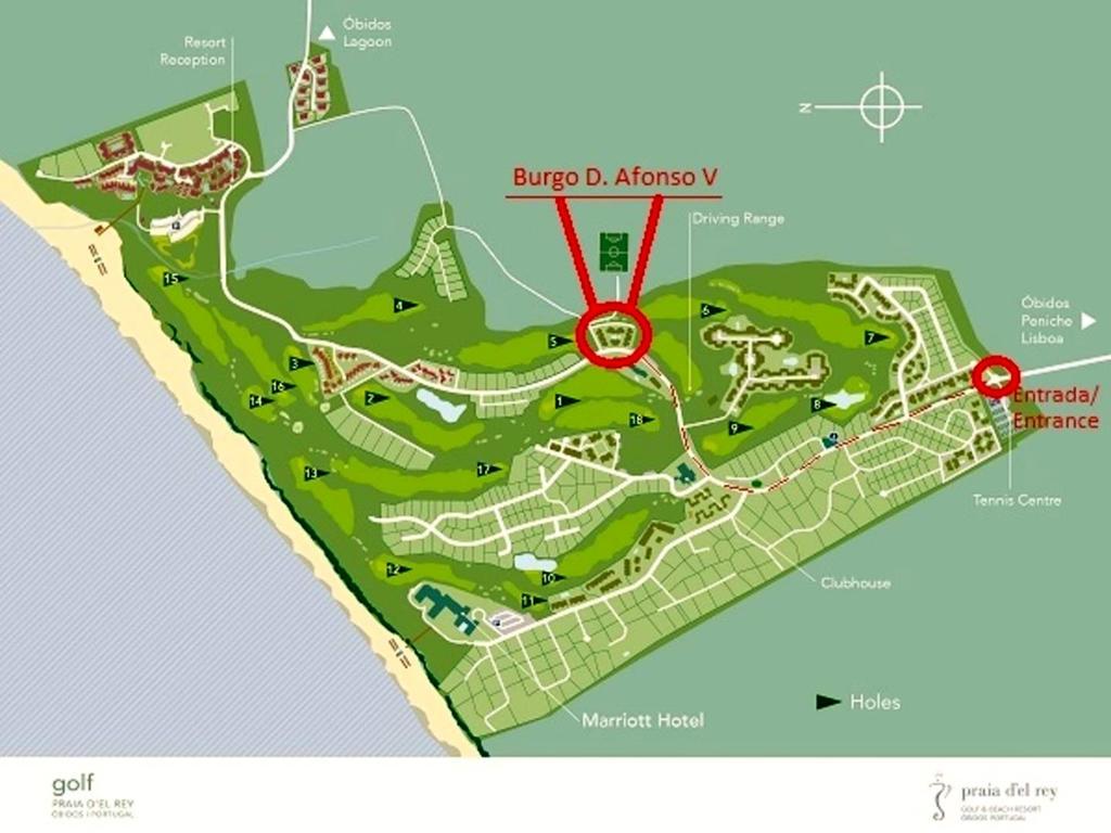 Burgo Dom Afonso V Golf & * Praia del Rei